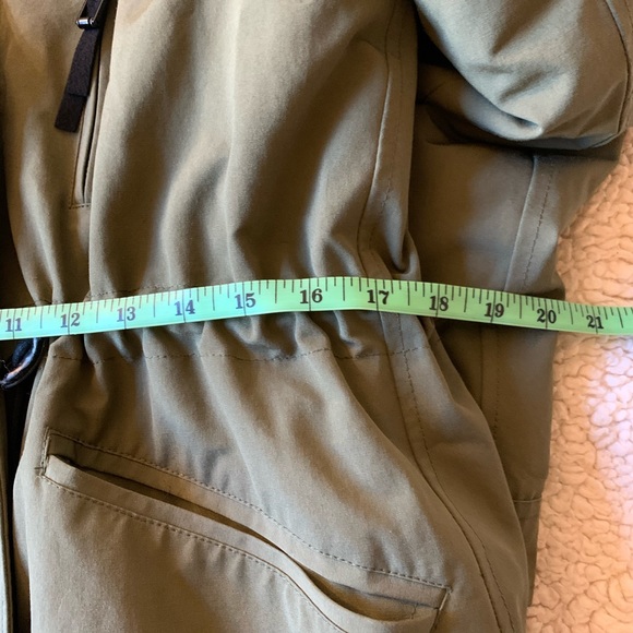 Zara Olive Green Small Parka - Picture 6 of 8